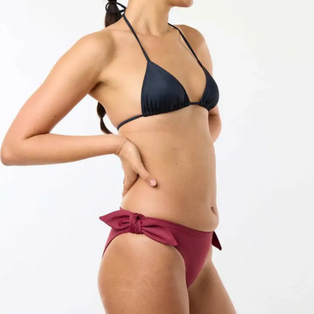 Braga Bikini Menstrual Ligie Burdeos Lateral