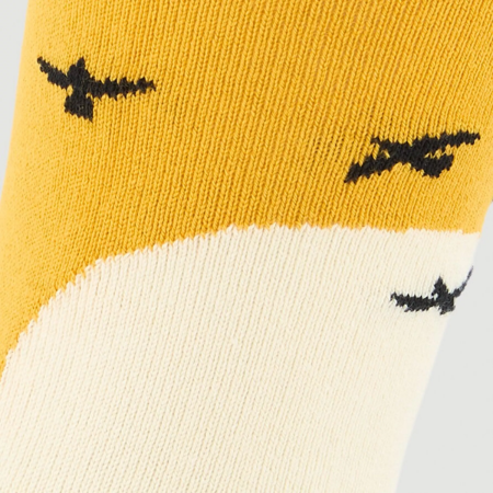 Calcetines Algodon Organico Pajaros Zoom