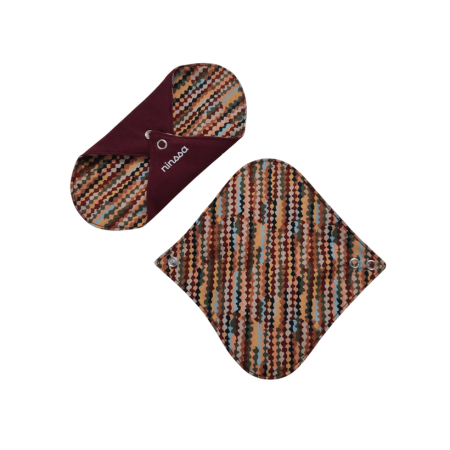 Compresa reutilizable de tela - flujo normal (día)