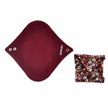 Compresa reutilizable de tela - flujo normal (día)