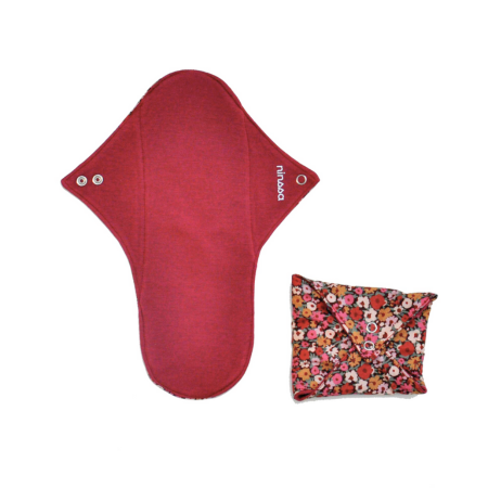 Compresa reutilizable de tela - post-parto