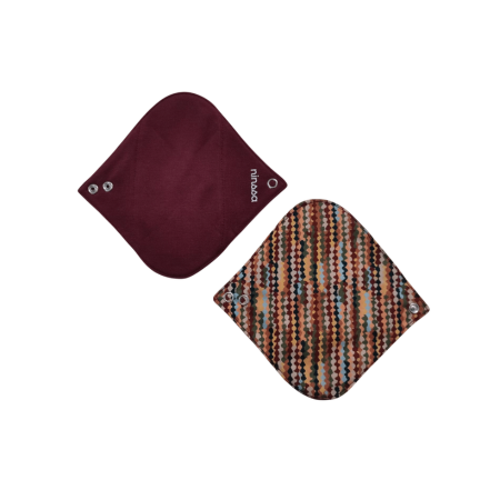 Salvaslip maxxi reutilizable de tela - flujo mínimo