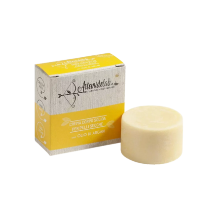 Crema corporal sólida para piel seca