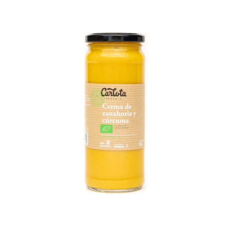 Crema de zanahoria y cúrcuma