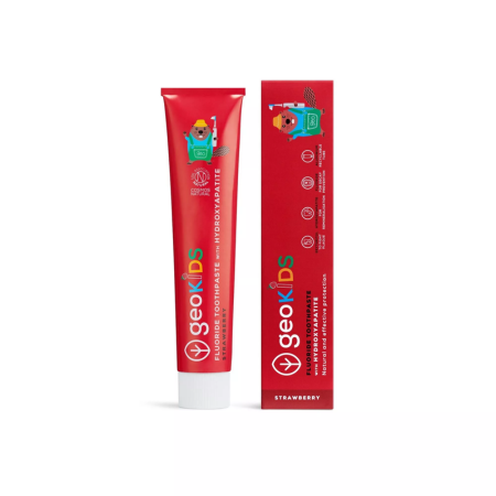 Pasta de dientes Natural Kids con Fresa Tubo de Aluminio – Georganics