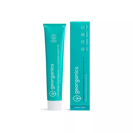Pasta de dientes Natural con Menta Tubo de Aluminio – Georganics