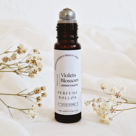 Perfume natural en botella cristal roll-in