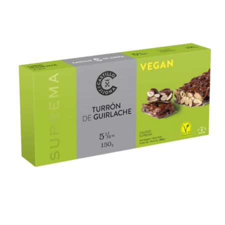 Turrón de guirlache VEGANO CADUCA: 05/25