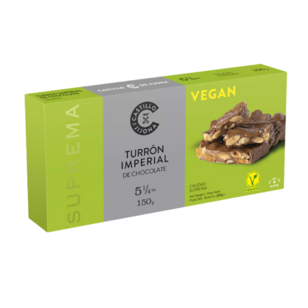 Turron de Chocolate Vegano