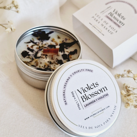 Vela Lavanda Natural Masaje